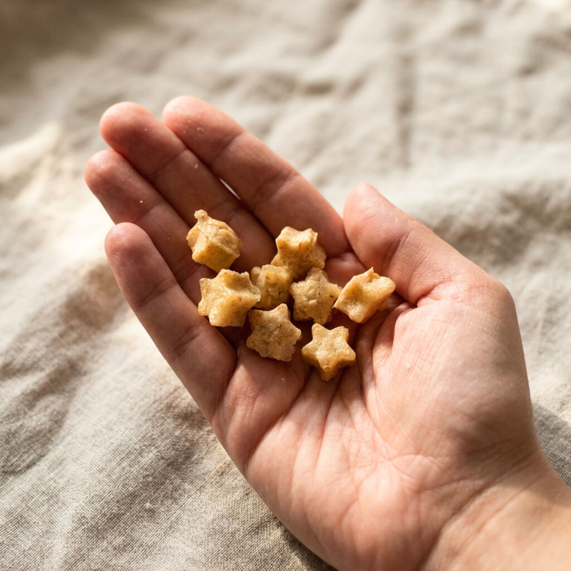 Backmatten Hundekeks Rezept - Drei Käse Happen