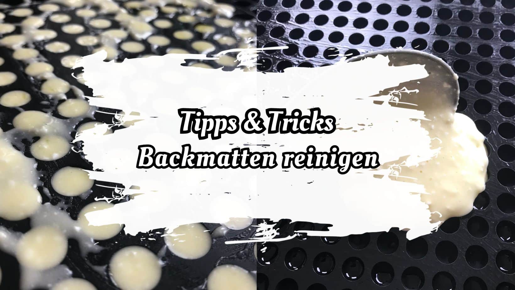 BACKMATTEN REINIGEN