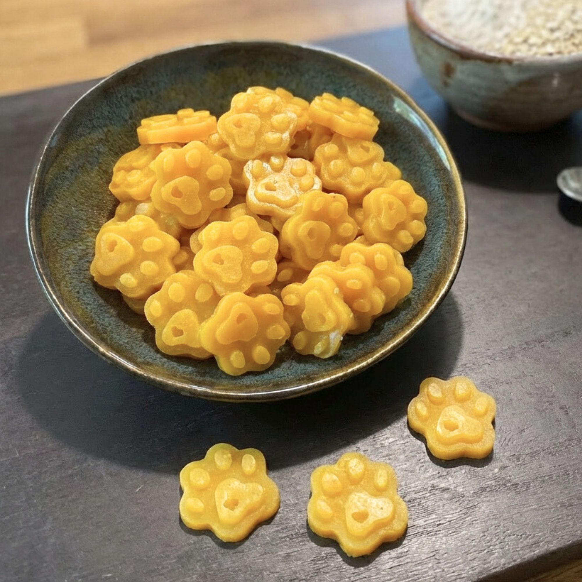 Gummidrops für Hunde Rezept mit Kürbis, Kartoffeln und Hundekaffee