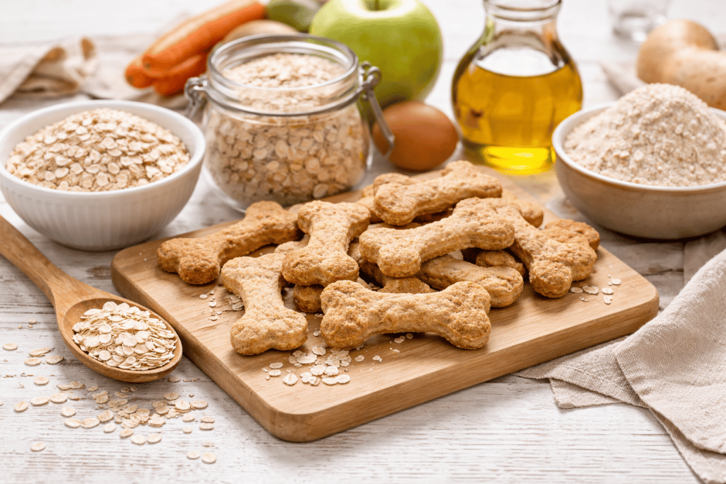 Dürfen Hunde Haferflocken essen?