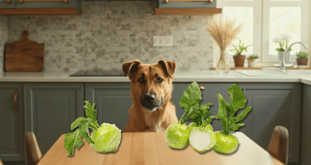 Dürfen Hunde Kohlrabi essen?
