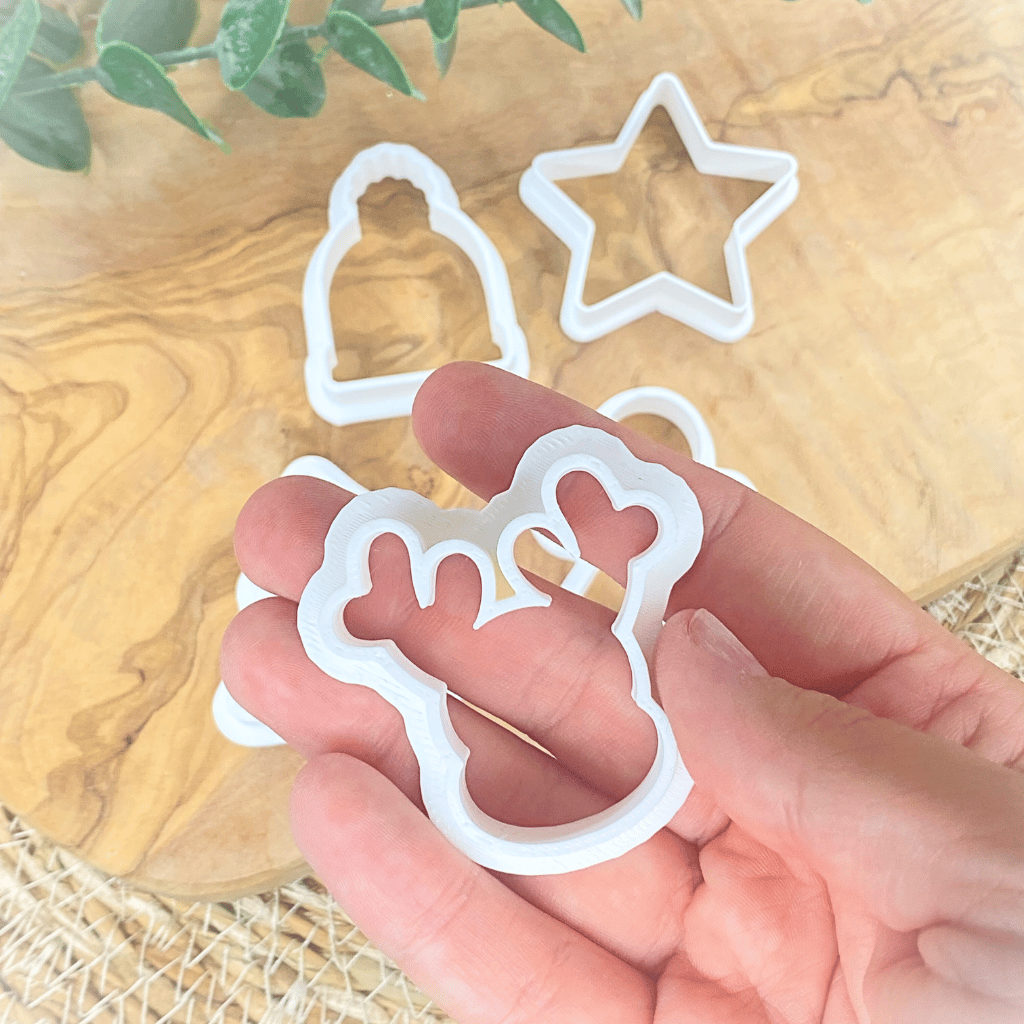 Weihnachts Ausstechformen Set 3D gedruckt – Rentier, Mütze, Stern, Tannenbaum & Lebkuchenmann – Plätzchen & Hundekekse backen – Bild 5
