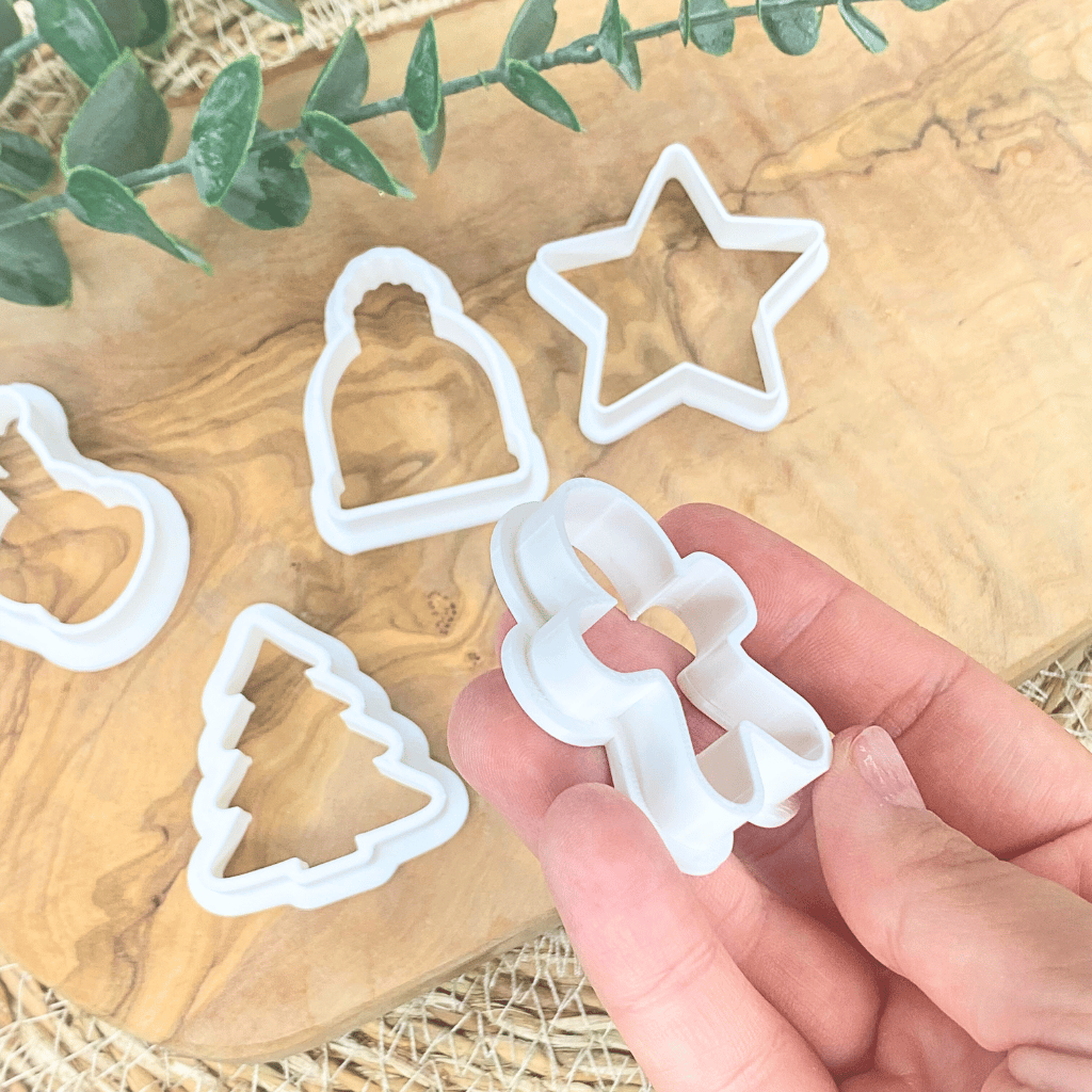 Weihnachts Ausstechformen Set 3D gedruckt – Rentier, Mütze, Stern, Tannenbaum & Lebkuchenmann – Plätzchen & Hundekekse backen – Bild 7