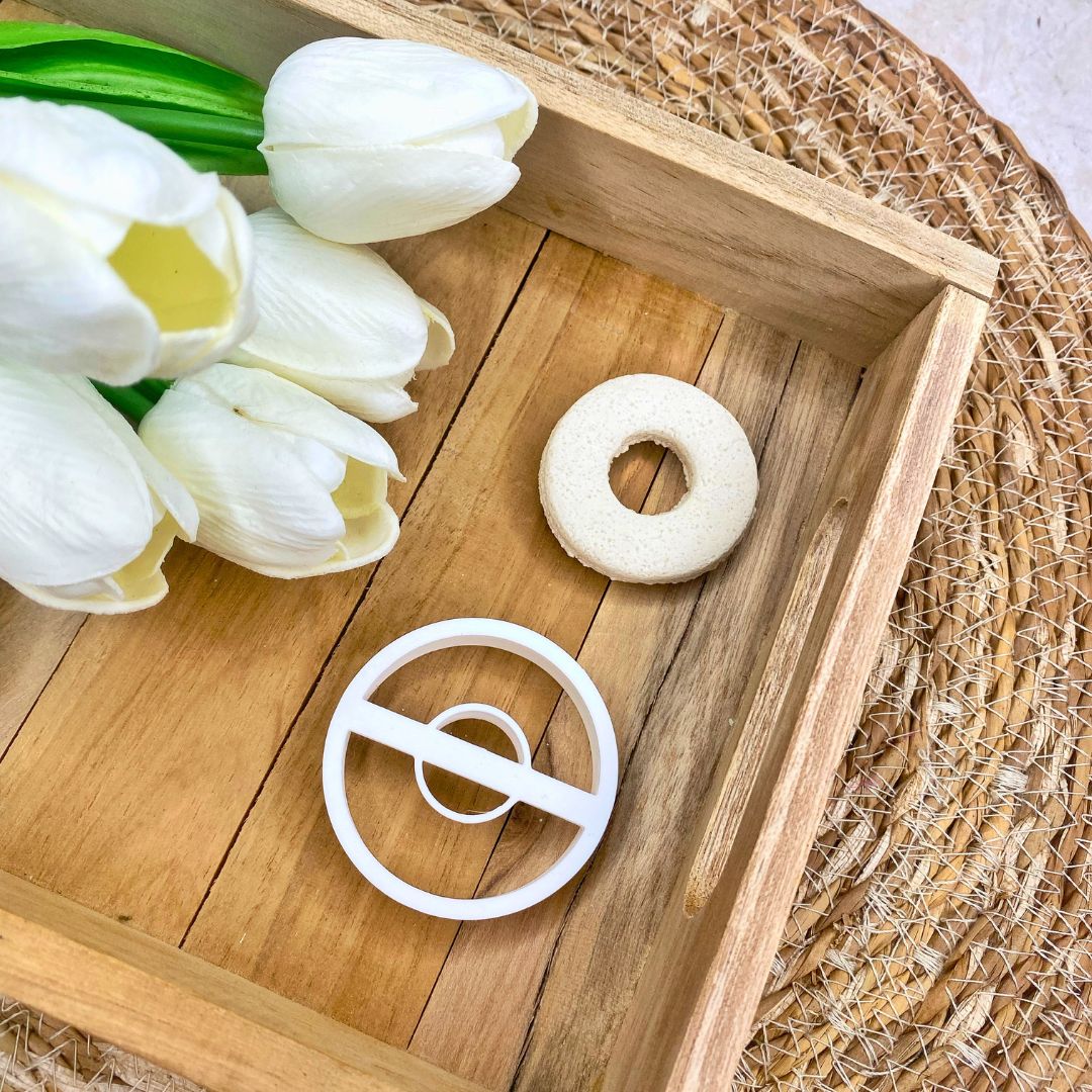 Ausstechform Donut für Hundekekse | 4,5 cm Ausstecher Hundeleckerli | 3D-gedruckte Backform | Keksausstecher für selbstgemachte Hundesnacks – Bild 3