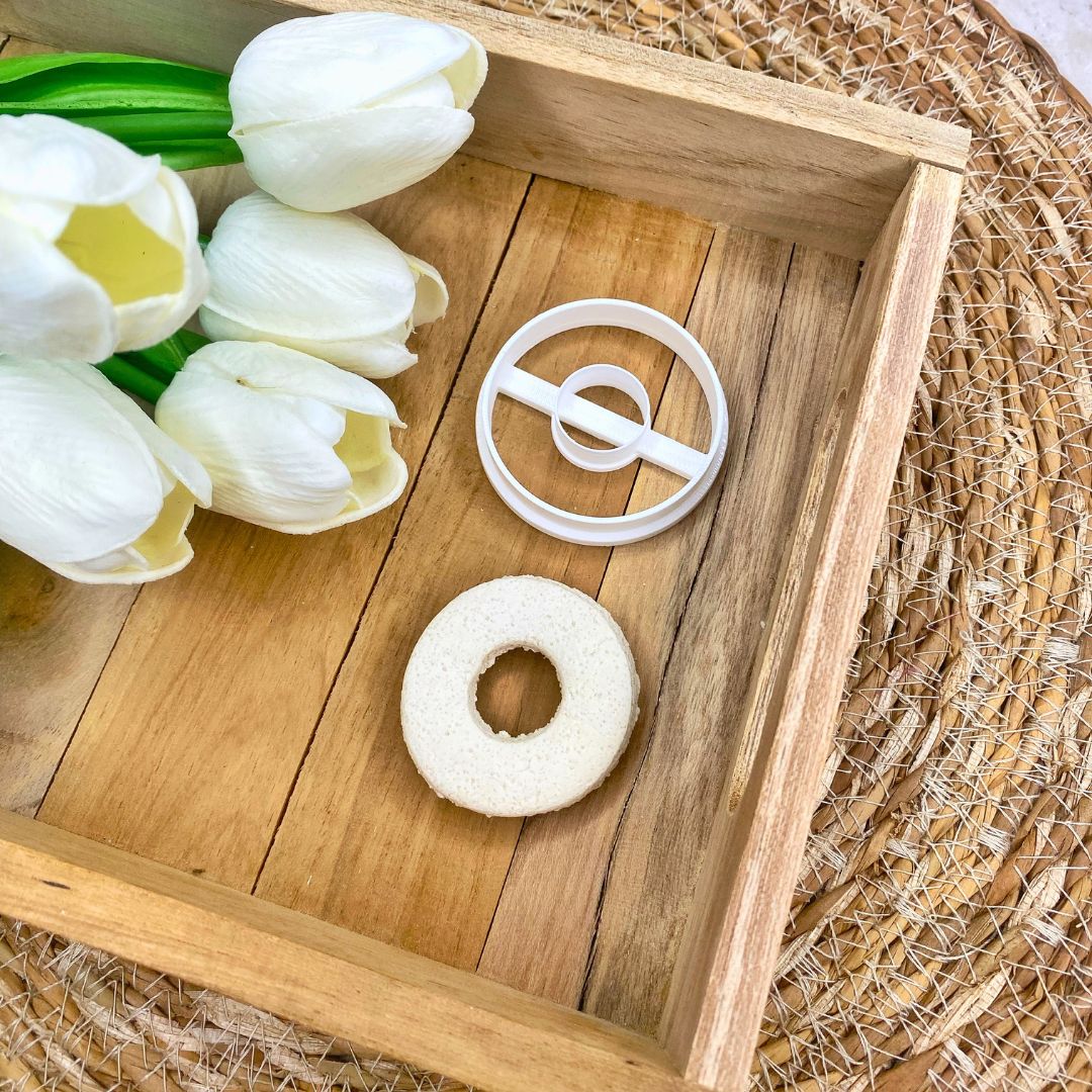 Ausstechform Donut für Hundekekse | 4,5 cm Ausstecher Hundeleckerli | 3D-gedruckte Backform | Keksausstecher für selbstgemachte Hundesnacks – Bild 4