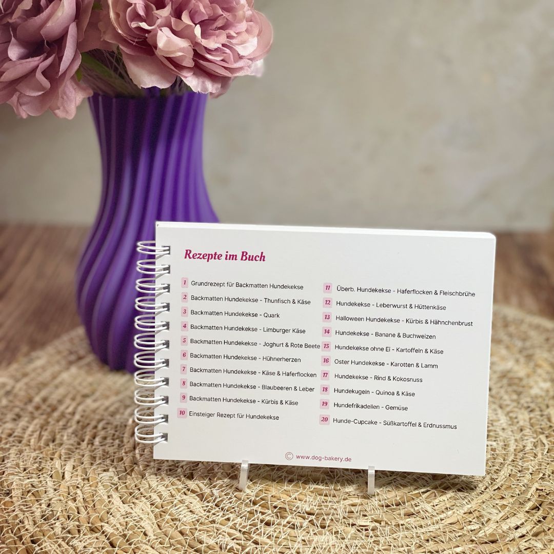 Hundekeks Rezeptbuch - Band Nr. 1 - 20 Hundekeks Rezepte für Backmatten und zum Ausstechen – Bild 10