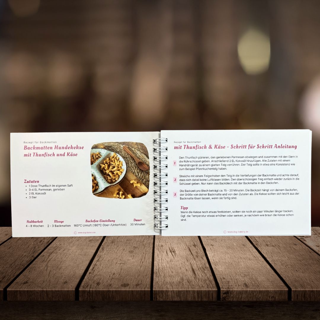 Hundekeks Rezeptbuch - Band Nr. 1 - 20 Hundekeks Rezepte für Backmatten und zum Ausstechen – Bild 9