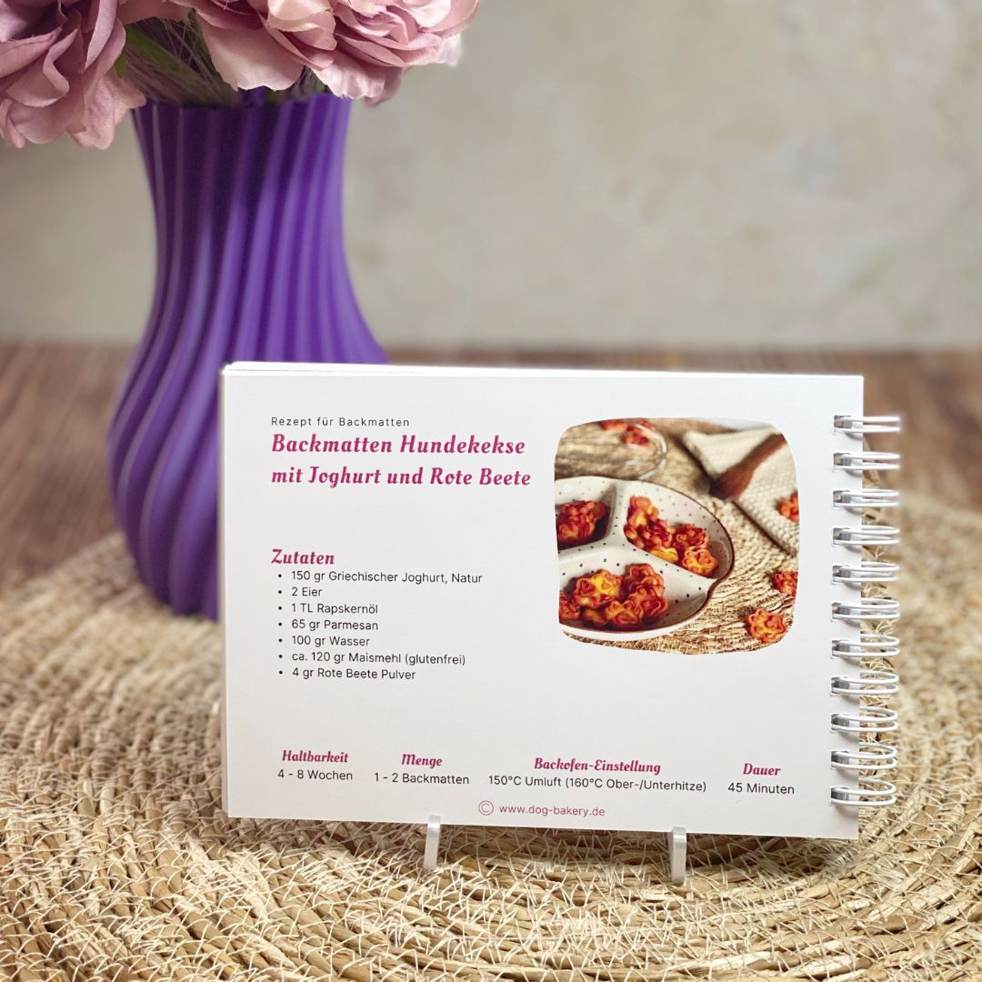 Hundekeks Rezeptbuch - Band Nr. 1 - 20 Hundekeks Rezepte für Backmatten und zum Ausstechen – Bild 8