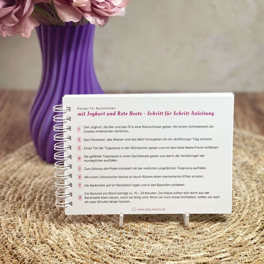 Hundekeks Rezeptbuch - Band Nr. 1 - 20 Hundekeks Rezepte für Backmatten und zum Ausstechen – Bild 7