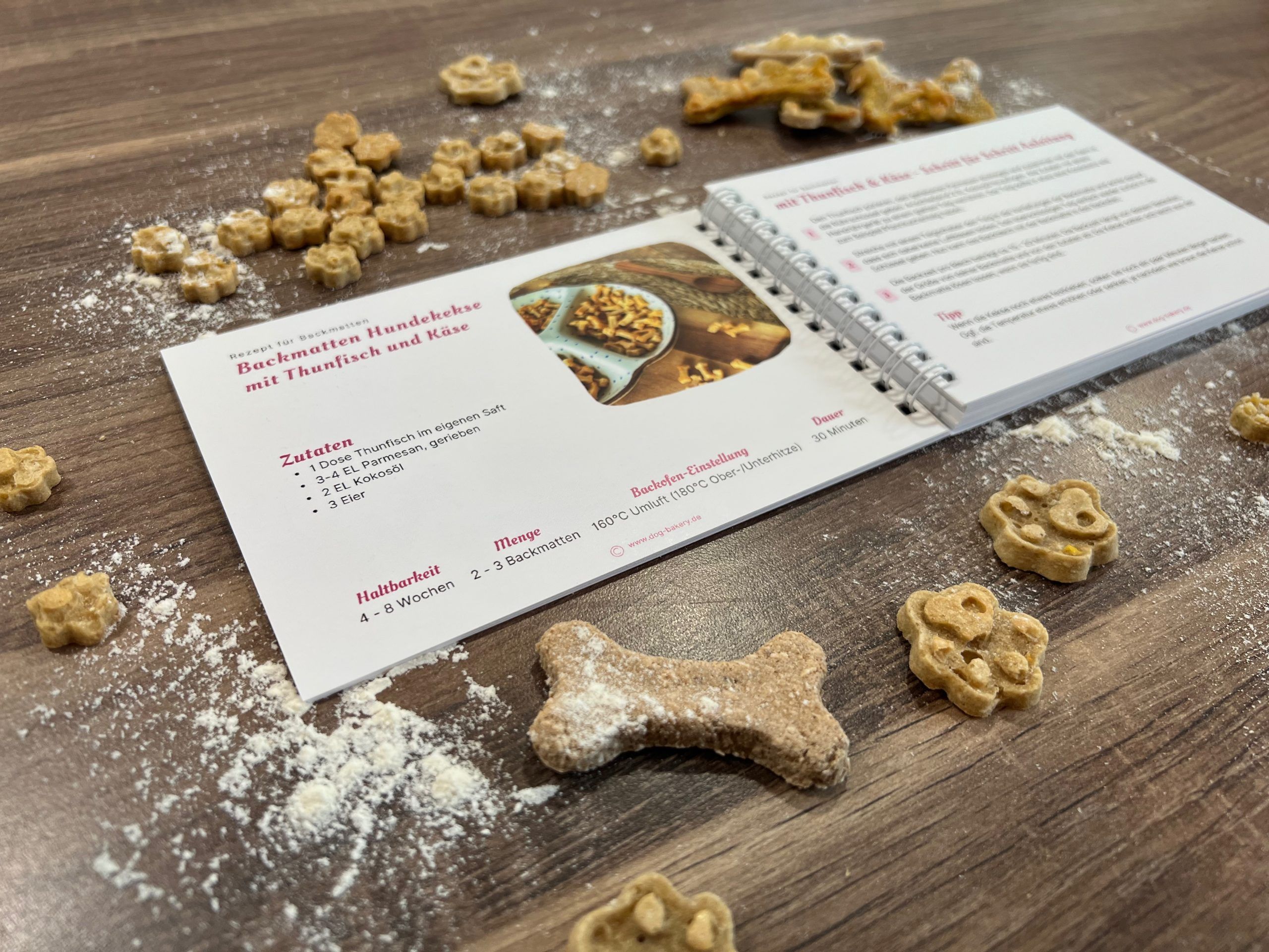 Hundekeks Rezeptbuch - Band Nr. 1 - 20 Hundekeks Rezepte für Backmatten und zum Ausstechen – Bild 3