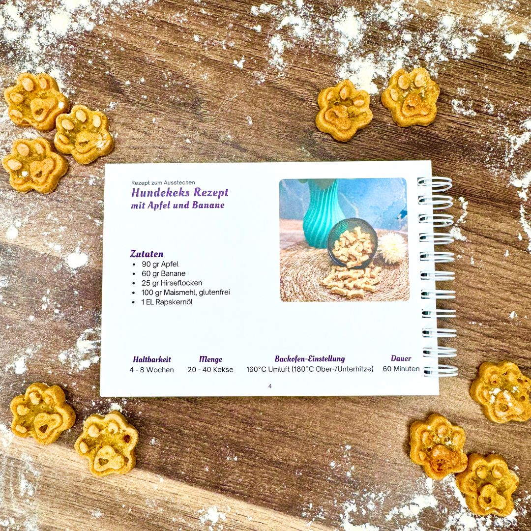 Hundekeks Rezeptbuch - Band Nr. 2 - 20 Hundekeks Rezepte für Backmatten, zum Ausstechen und mehr – Bild 2