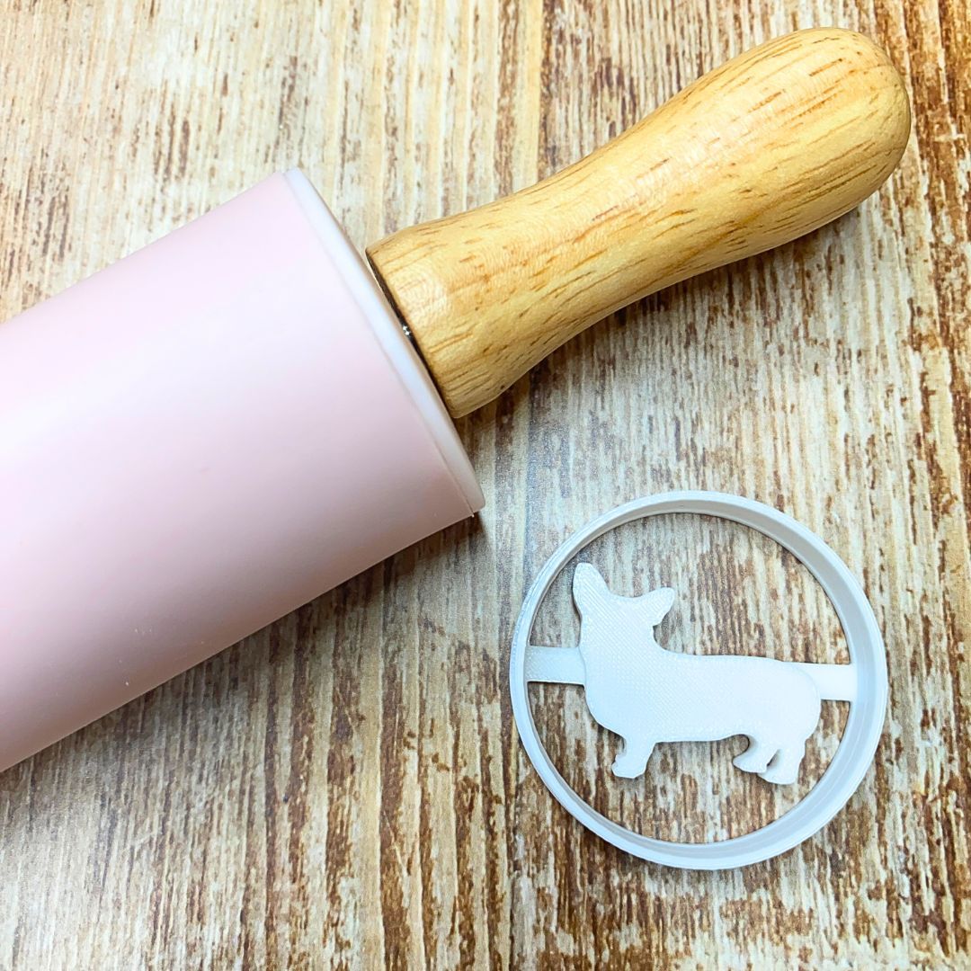 Runder Keksausstecher *verschiedene Hunderassen* | 3D-gedruckter Ausstecher für Hundeleckerlis | 40mm | Lebensmittelechtes PLA – Bild 16