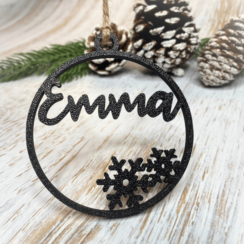 Christbaumkugel personalisiert mit Weihnachtsmotiven, 3D-Weihnachtsdeko, Weihnachtsgeschenke, Geschenkanhänger, Weihnachtsbaumschmuck – Bild 7