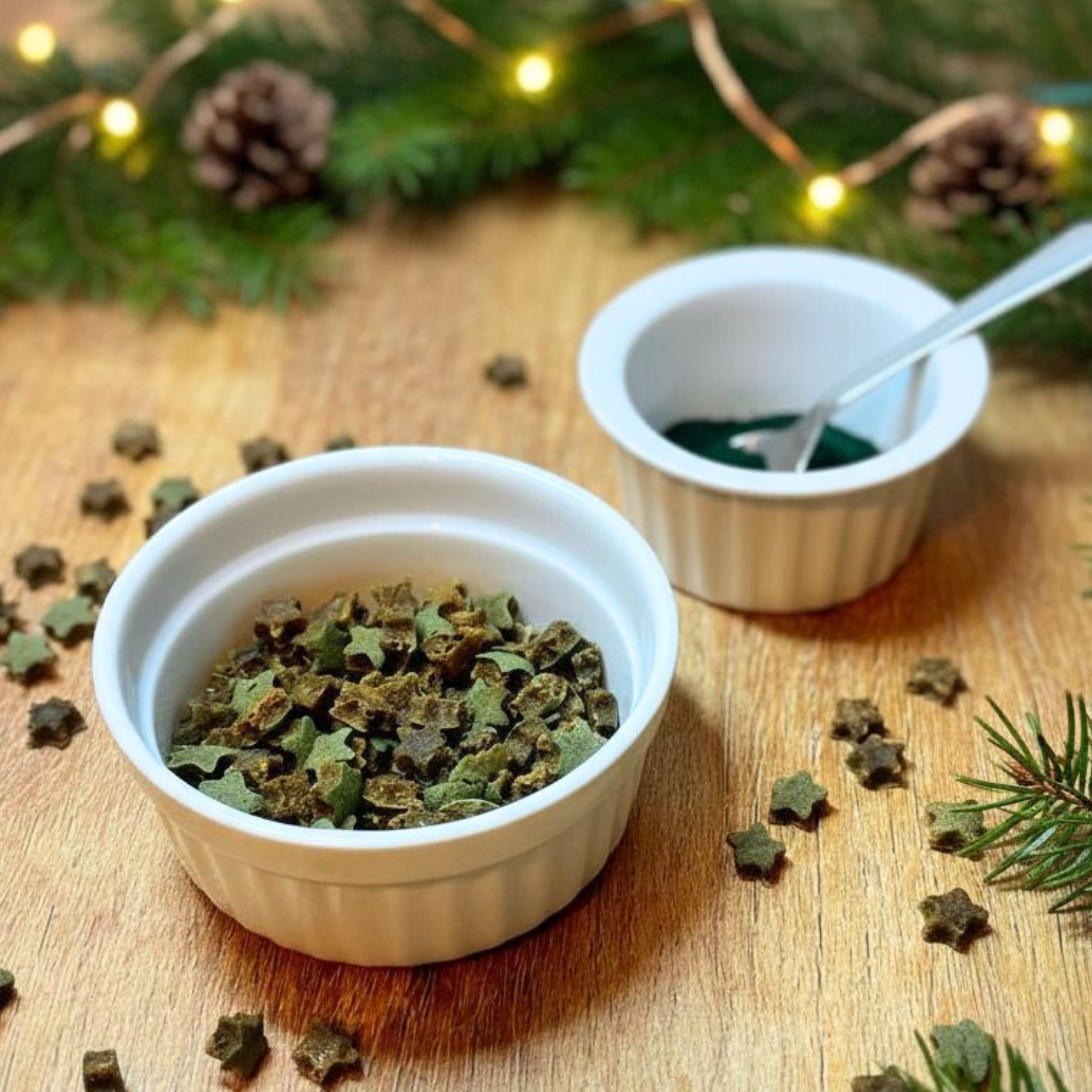 Backmatten Hundekekse mit Spirulina Algen