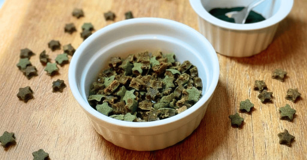 Backmatten Hundekekse mit Spirulina Algen