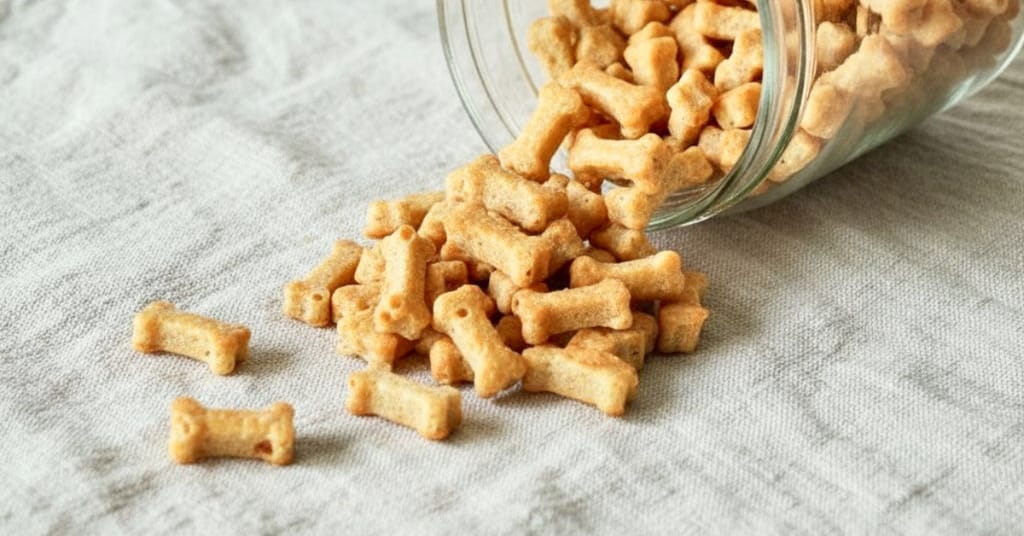 Backmatten Hundekeks Rezept: Parmesan trifft Ei (ohne Mehl)