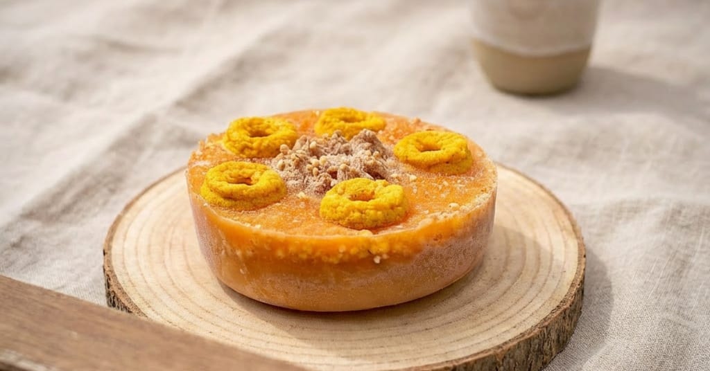 Hundeeis Rezept mit Leberwurst und Gemüse