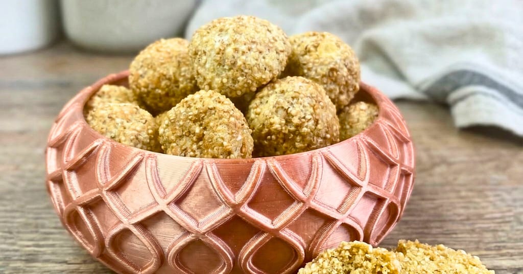 Vegane Joghurt-Linsen-Kugeln für Hunde – weiche Hundeleckerlis ohne Ei & ohne Mehl