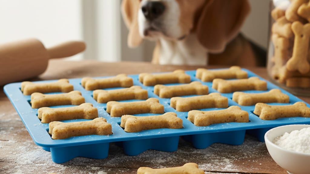 Hundekekse mit Backmatten backen