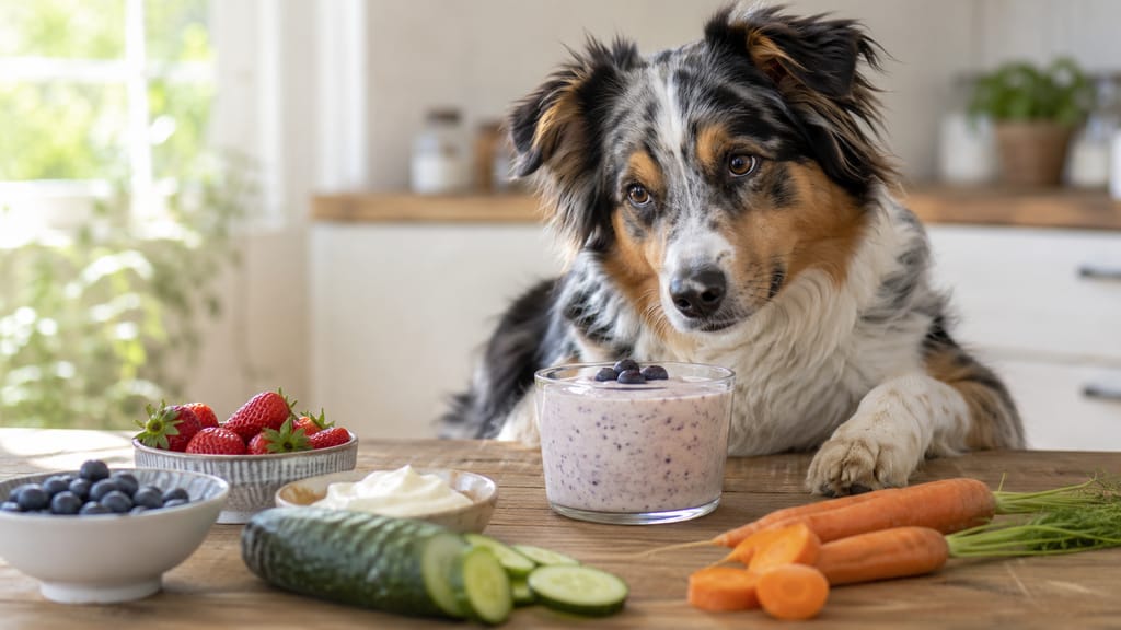 Hundesmoothies selber machen: einfache Trinkideen für Deinen Hund