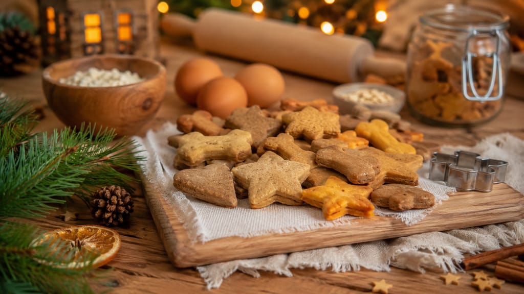 5 besondere Hundekeks-Rezepte für Weihnachten