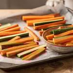 Gemüsesticks für Hunde selber machen (Backofen & Heißluftfritteuse)