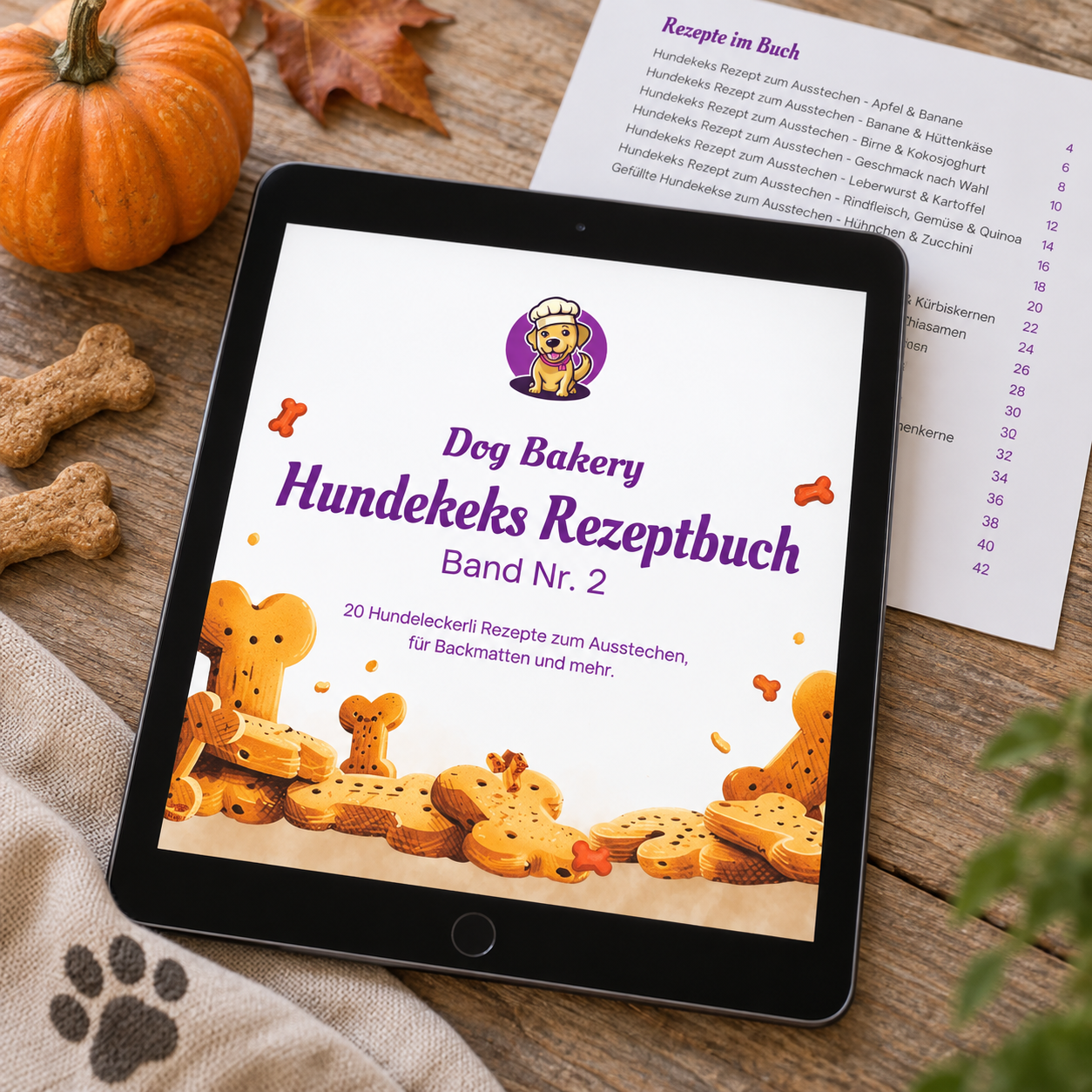 Hundekeks Rezeptbuch – Band 2 (E-Book)