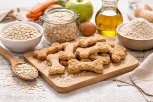 Dürfen Hunde Haferflocken essen?