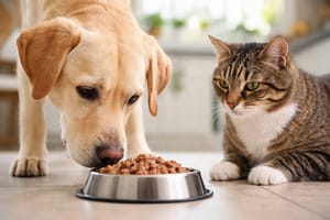 Dürfen Hunde Katzenfutter essen? Eine ehrliche Einordnung aus dem Alltag