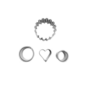 NEU! Dog Bakery Ausstecher-Set "Backen mit Herz"