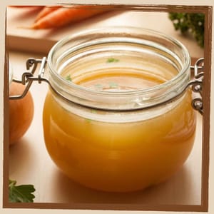 Fleischbrühe für Hunde