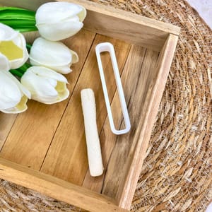 3D-gedruckte Ausstechform Stängchen / Sticks / Stäbchen - Backzubehör für Kekse & Hundesnacks - 12 mm Ausstechform für kreatives Backen
