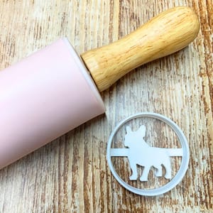 Runder Keksausstecher *verschiedene Hunderassen* | 3D-gedruckter Ausstecher für Hundeleckerlis | 40mm | Lebensmittelechtes PLA