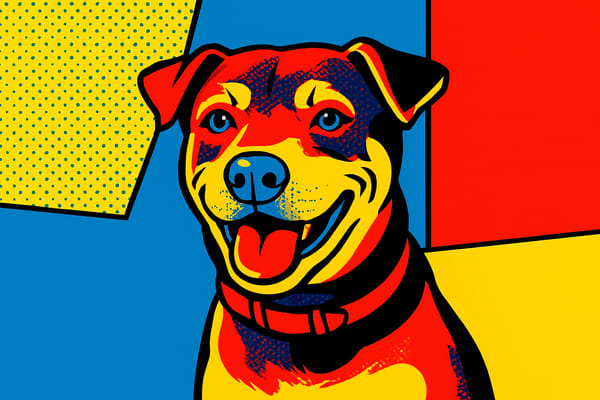 Dein Hund als Pop Art Kunstwerk [Digital]