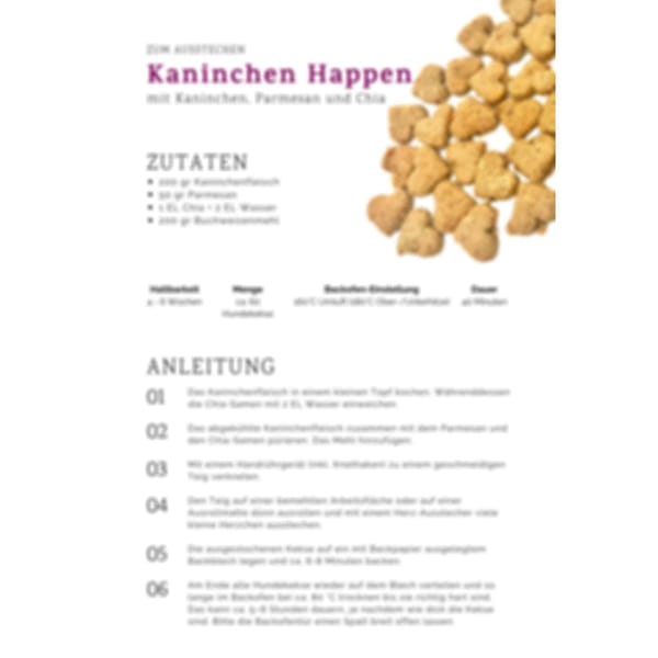 Dog Bakery E-Book - 20 leckere Hundekeks Rezepte als PDF Download [Digital] – Bild 3
