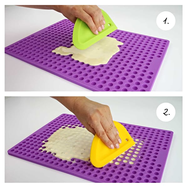 Backen leicht gemacht: Mit dem Collory Silikon-Teigschaber in farbenfrohem Design. – Bild 30