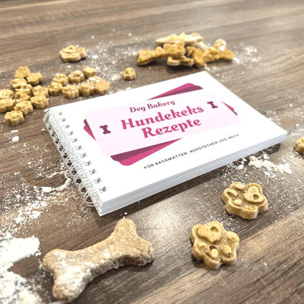 B-Ware Hundekeks Rezepte Buch - 20 Hundekeks Rezepte für Backmatten und zum ausstechen – Bild 6