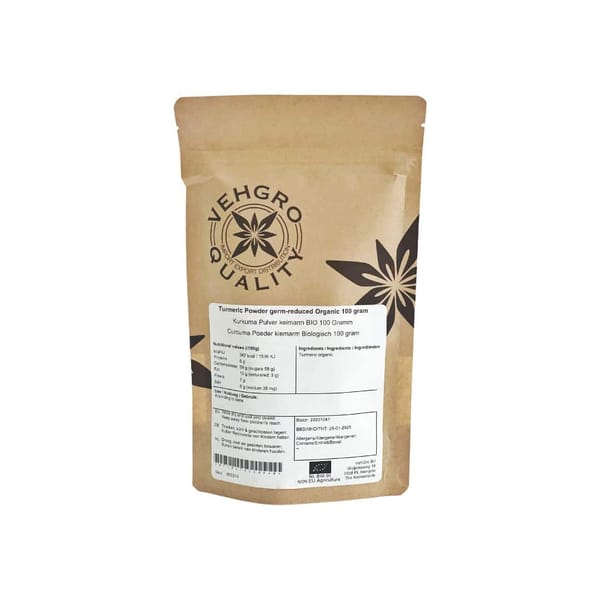HolyFlavours Kurkuma Pulver / 100 gr – Bild 2
