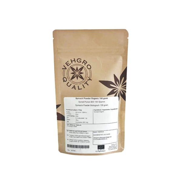 HolyFlavours Spinat Pulver / Gemüsepulver / 100 gr – Bild 2