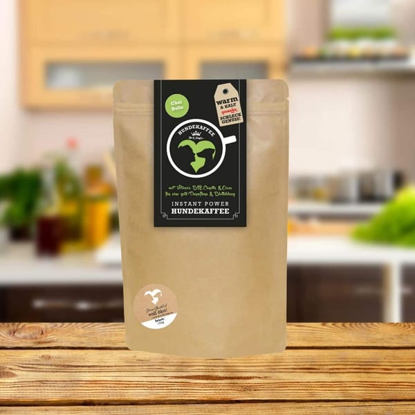 Stevi & Schnücks - Instant Power Hundekaffee - CHAI BELLO