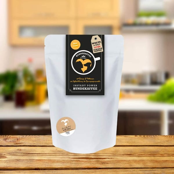 Stevi & Schnücks - Instant Power Hundekaffee - WAU CINO
