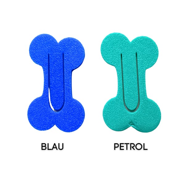Vielseitige Verschlussclips (5er Set) im Hundeknochen-Design – 3D-Druck, Ideal für Geschenktüten, in verschiedenen Farben erhältlich – Bild 5