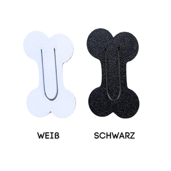 Vielseitige Verschlussclips (5er Set) im Hundeknochen-Design – 3D-Druck, Ideal für Geschenktüten, in verschiedenen Farben erhältlich – Bild 4