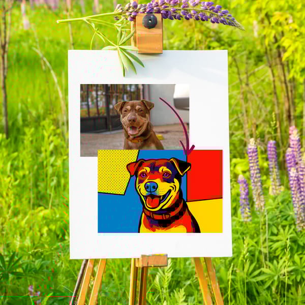 Dein Hund als Pop Art Kunstwerk [Digital] – Bild 2