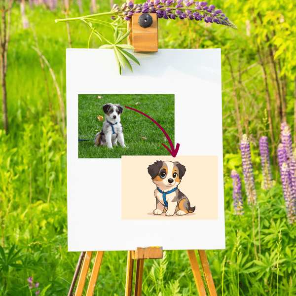 Dein Hund als Cartoon Kunstwerk [Digital] – Bild 4