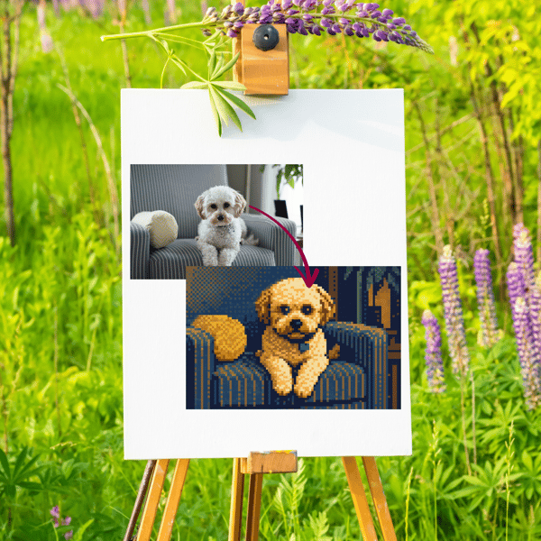Dein Hund als Pixel Art Kunstwerk [Digital] – Bild 7