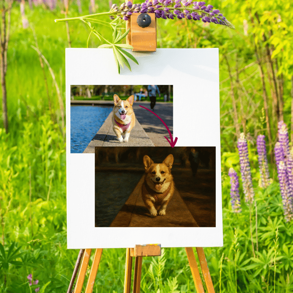 Dein Hund als Ölgemälde Kunstwerk [Digital] – Bild 7