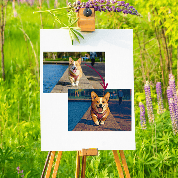 Dein Hund als Pixel Art Kunstwerk [Digital] – Bild 8