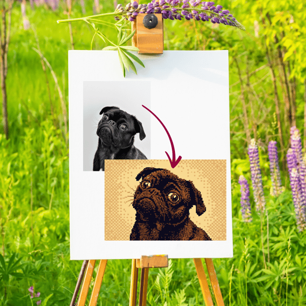 Dein Hund als Pixel Art Kunstwerk [Digital] – Bild 9