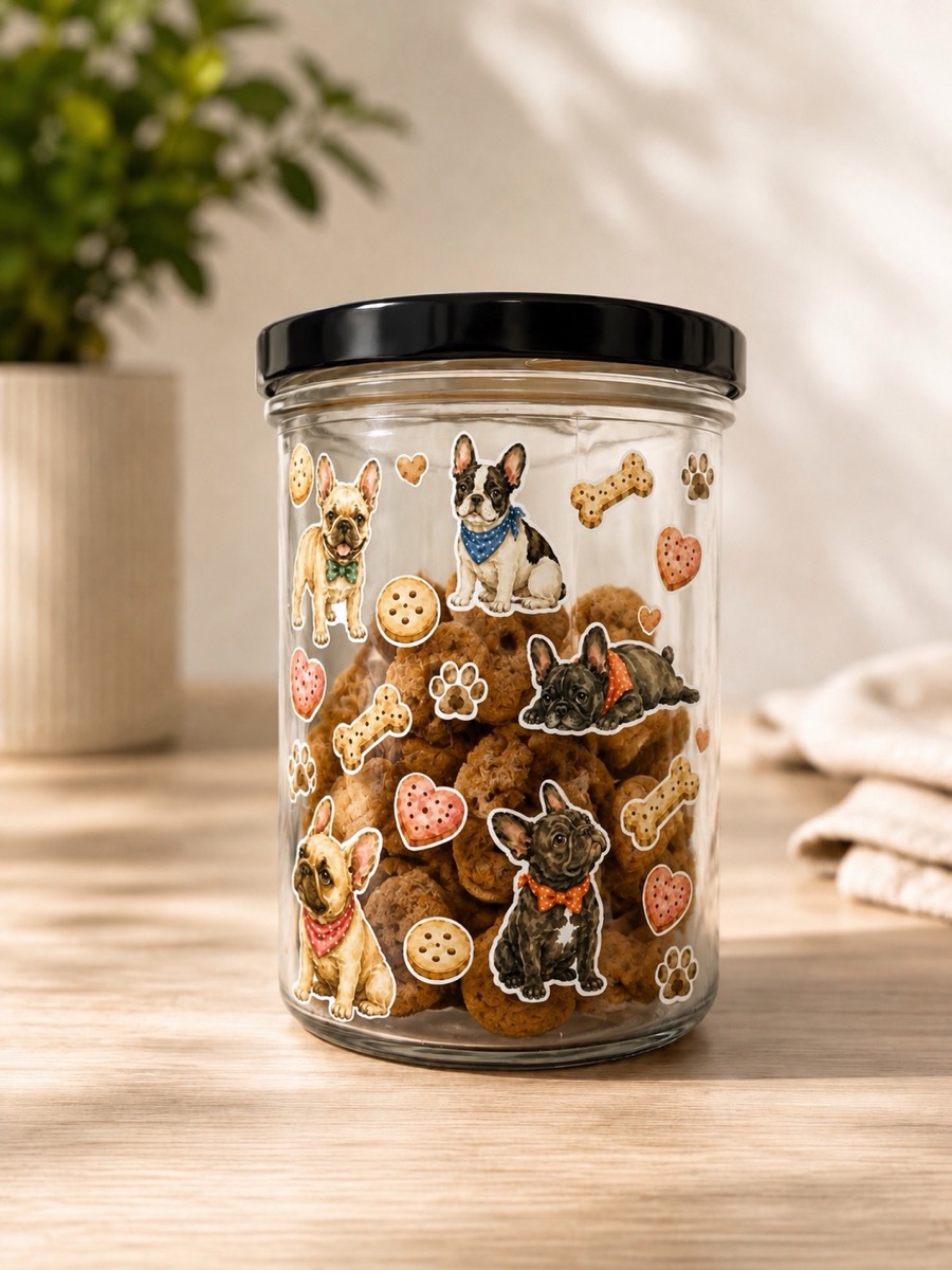Leckerli Glas mit Wunschdesign